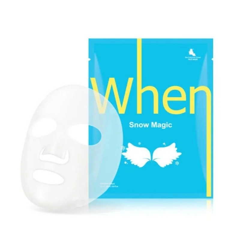 Masca Facială Din Bioceluloză Cu Niacinamidă Și Aloe Vera 23ml, Simply When