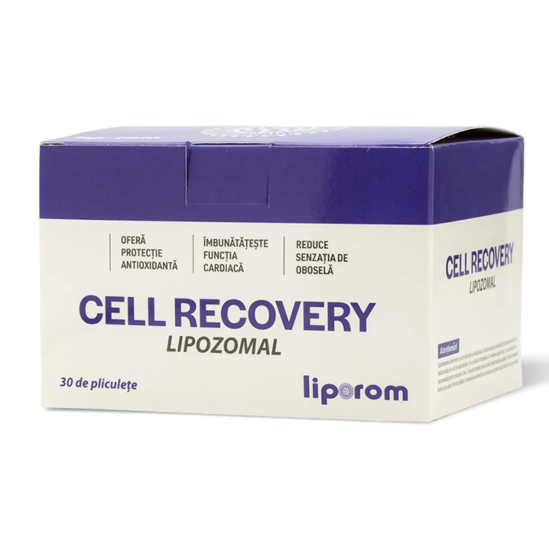 Cell Recovery Lipozomal, 30 Plicuri, Liporom