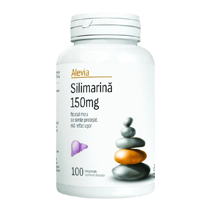 Silimarina, 150 Mg, 100 Comprimate, Alevia