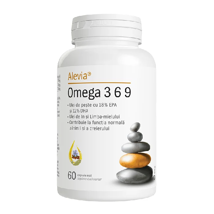 Omega 3 6 9, 60 Capsule, Alevia