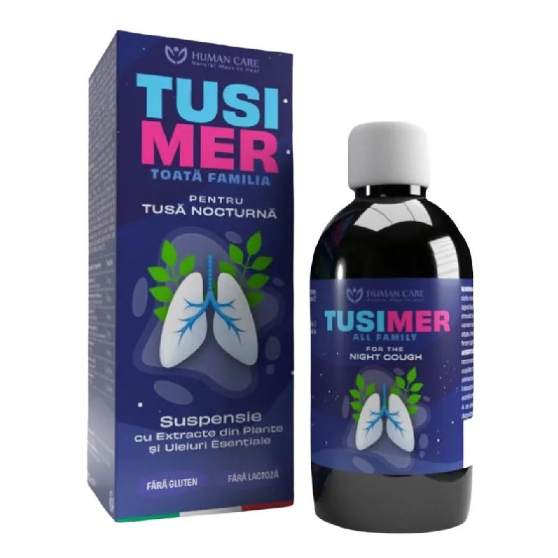 Tusimer Night Sirop, 200 Ml, Human Care