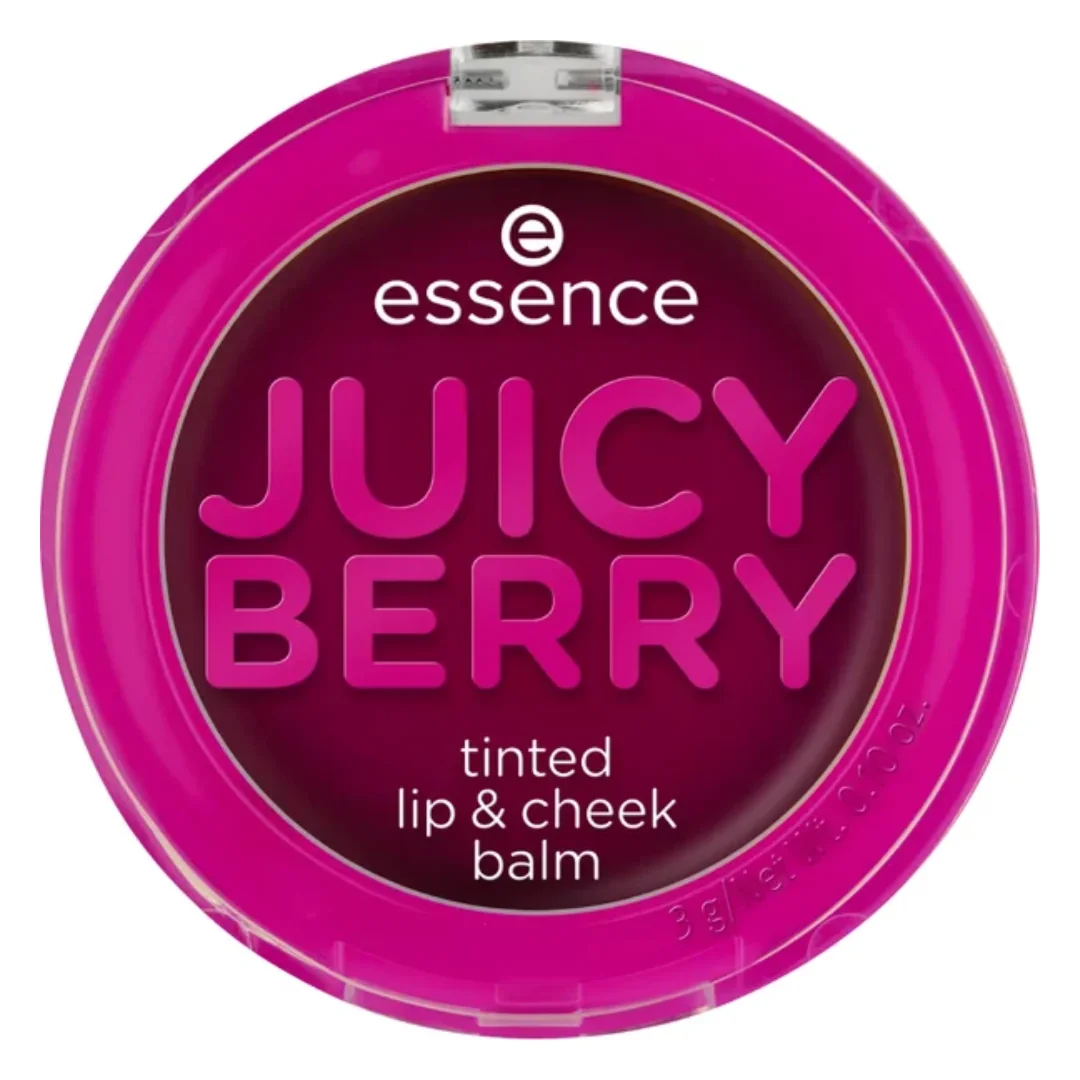 Balsam Pentru Buze Și Obraji Juicy Berry Tinted Violet, 3G, Essence