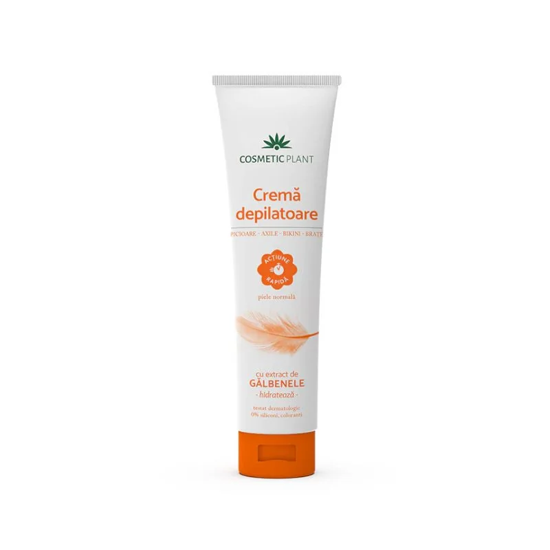 Cosmetic Plant Crema Depilatoare Cu Extract De Galbenele, 150 Ml