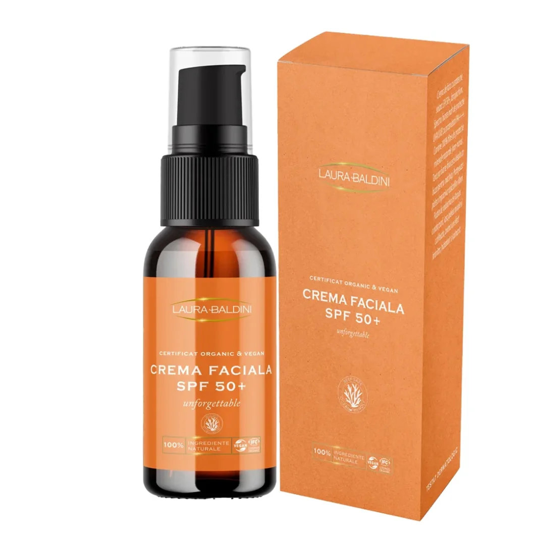 Crema Pentru Ten Cu Spf50+, Unforgettable, 50ml, Laura Baldini