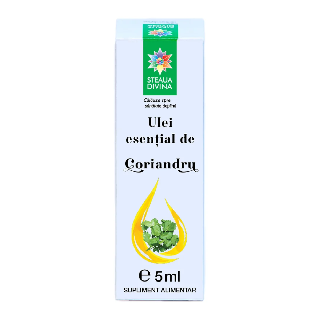 Ulei Esential De Coriandru, 5 Ml, Steaua Divina