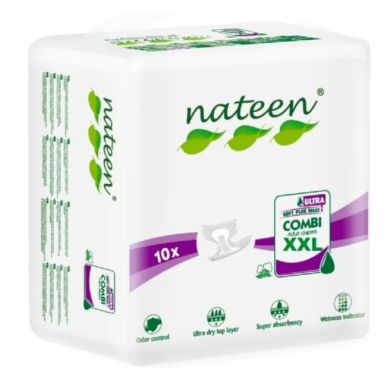 Scutece Pentru Adulti Combi Line X-Ultra, Marime XXL, 10 Bucati, Nateen