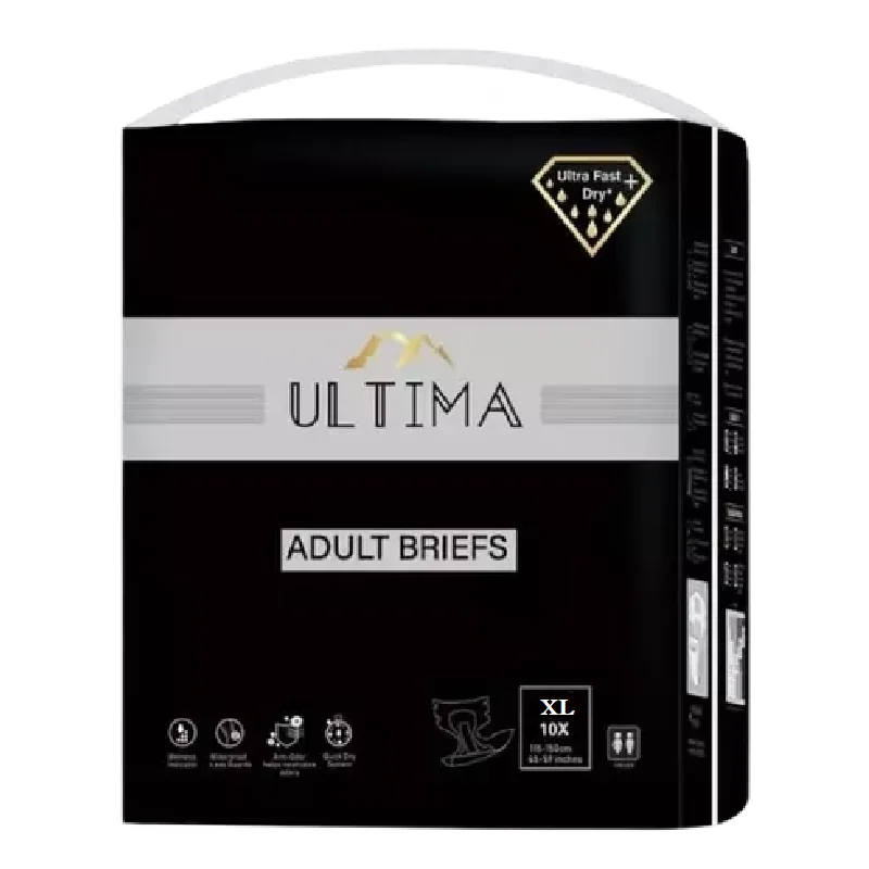 Scutece Pentru Adulti Ultima Line, Marime Xl, 10 Bucati, Nateen