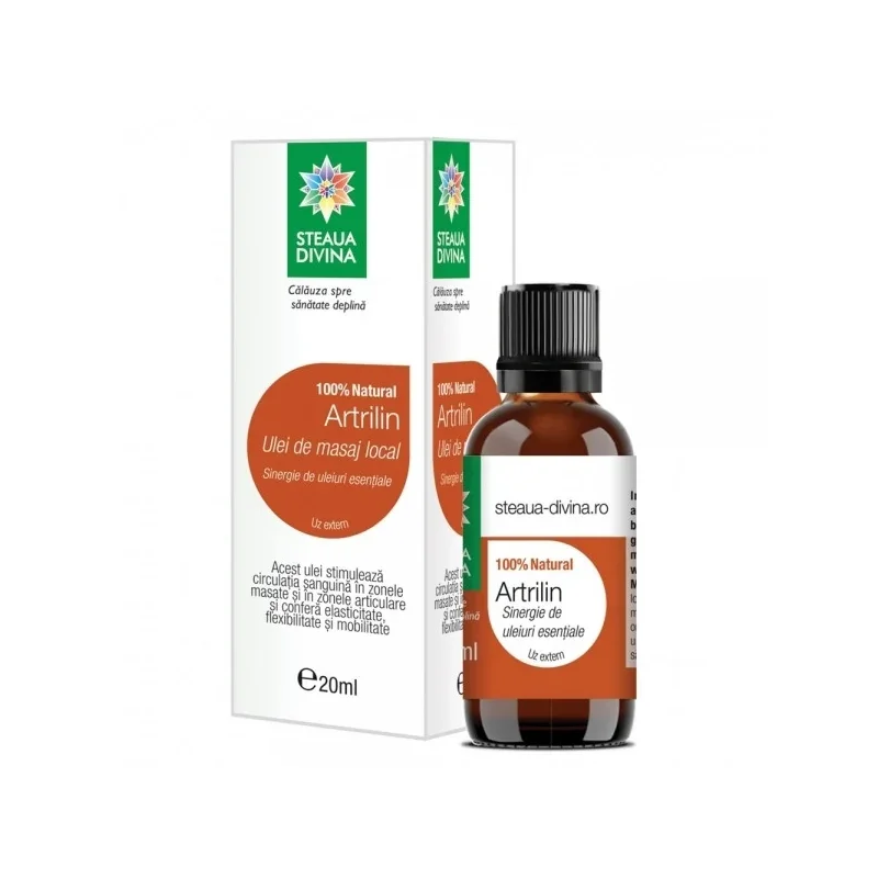 Artrilin Ulei De Masaj, 20 Ml, Steaua Divina
