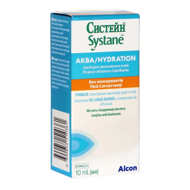 Picaturi Oftalmice Fara Conservanti Systane Hydration, 10 Ml, Alcon