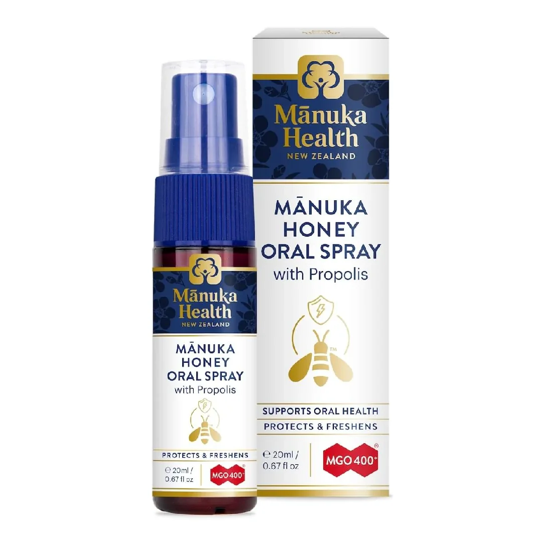 Spray Oral Cu Miere De Manuka MGO 400 Și Propolis, 20 Ml, Manuka Health