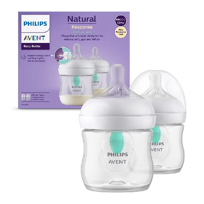 Set 2 Biberoane Natural Response SCY670/01, 2*125 Ml, Avent