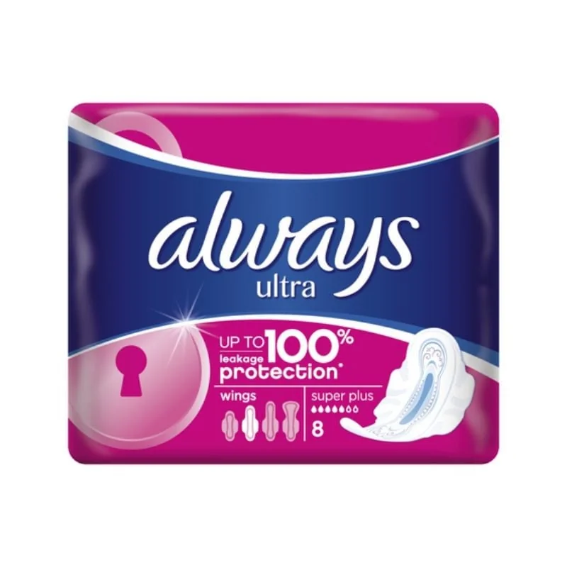Absorbante Ultra Super Plus, 8 Bucati, Always
