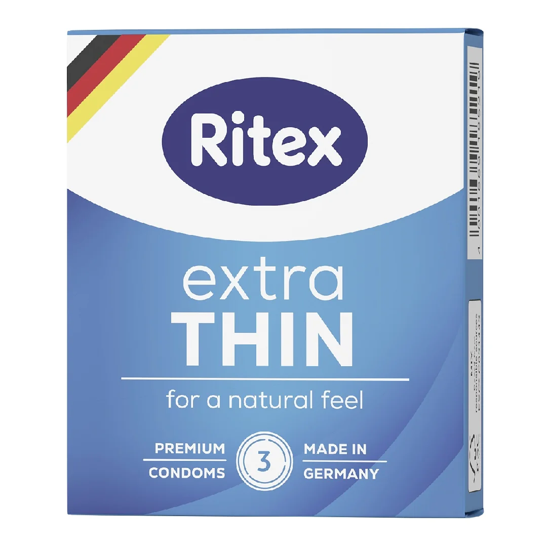 Ritex Prezervativ Extra Thin, 3 Bucati