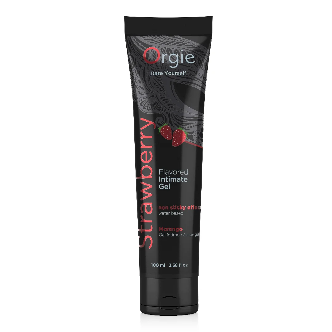 Gel Intim Lube Tube Strawberry, 100 Ml, Orgie