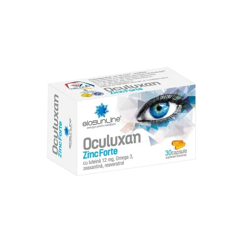 Oculuxan Zinc Forte, 30 Capsule, Helcor