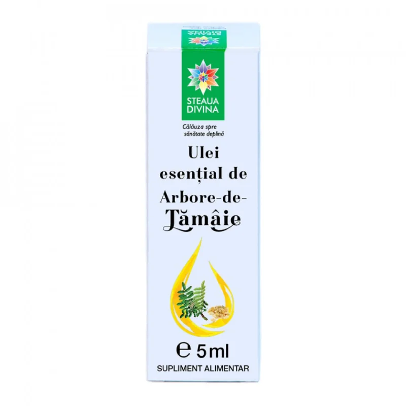 Ulei Esențial De Arbore De Tamaie, 5ml, Steaua Divina