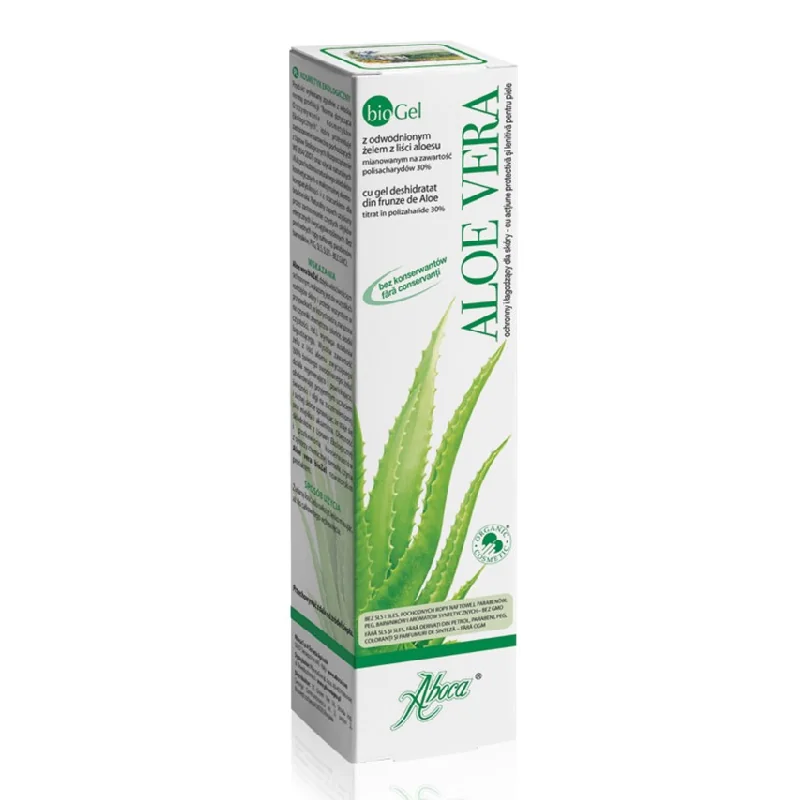 Aloe Vera Gel, 100 Ml, Aboca