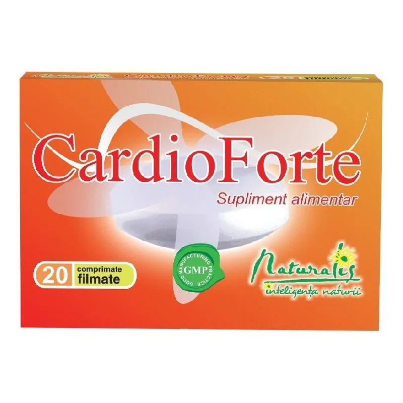 Cardioforte, 20 Comprimate, Naturalis