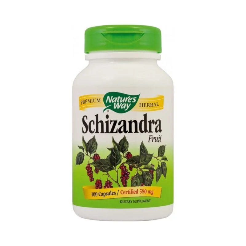Schizandra Fruit Nature's Way, 100 Capsule, Secom