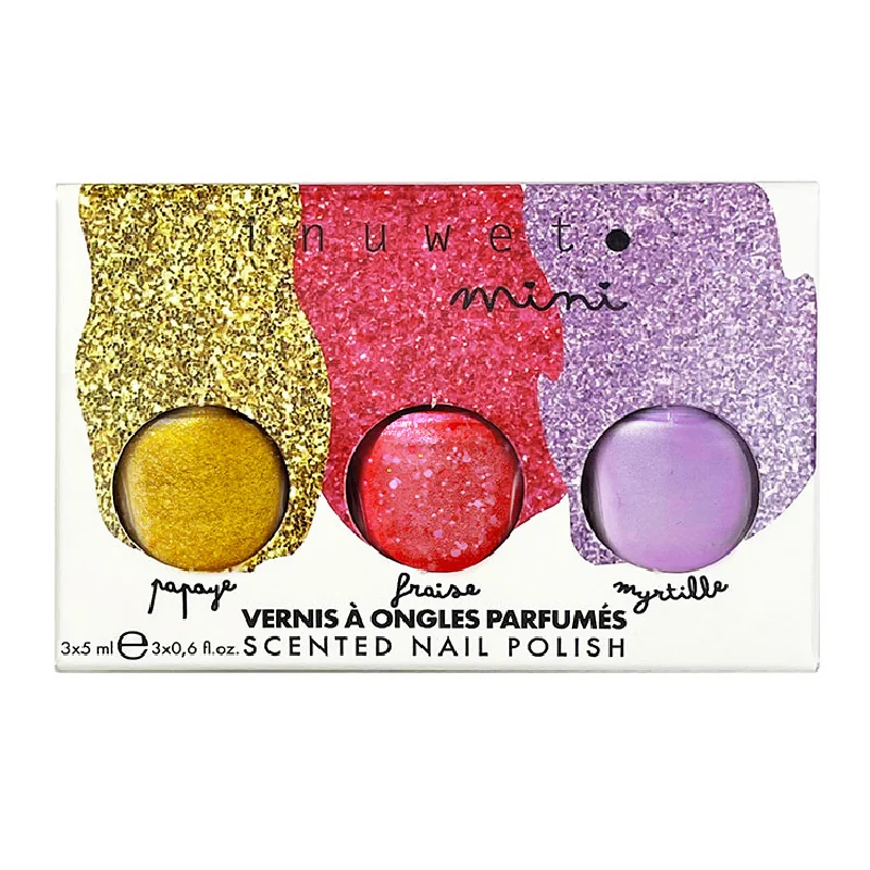 Set 3 Oje Parfumate Pentru Copii, Inuwet