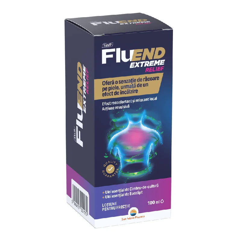 Lotiune Pentru Frecție Fluend Extreme Relief, 100 Ml, Sun Wave Pharma