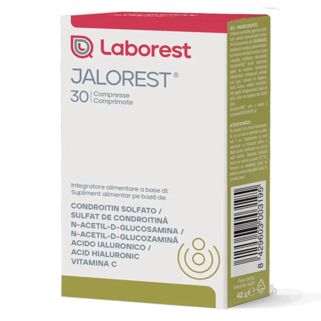 Jalorest, 30 Comprimate, LABOREST ITALIA