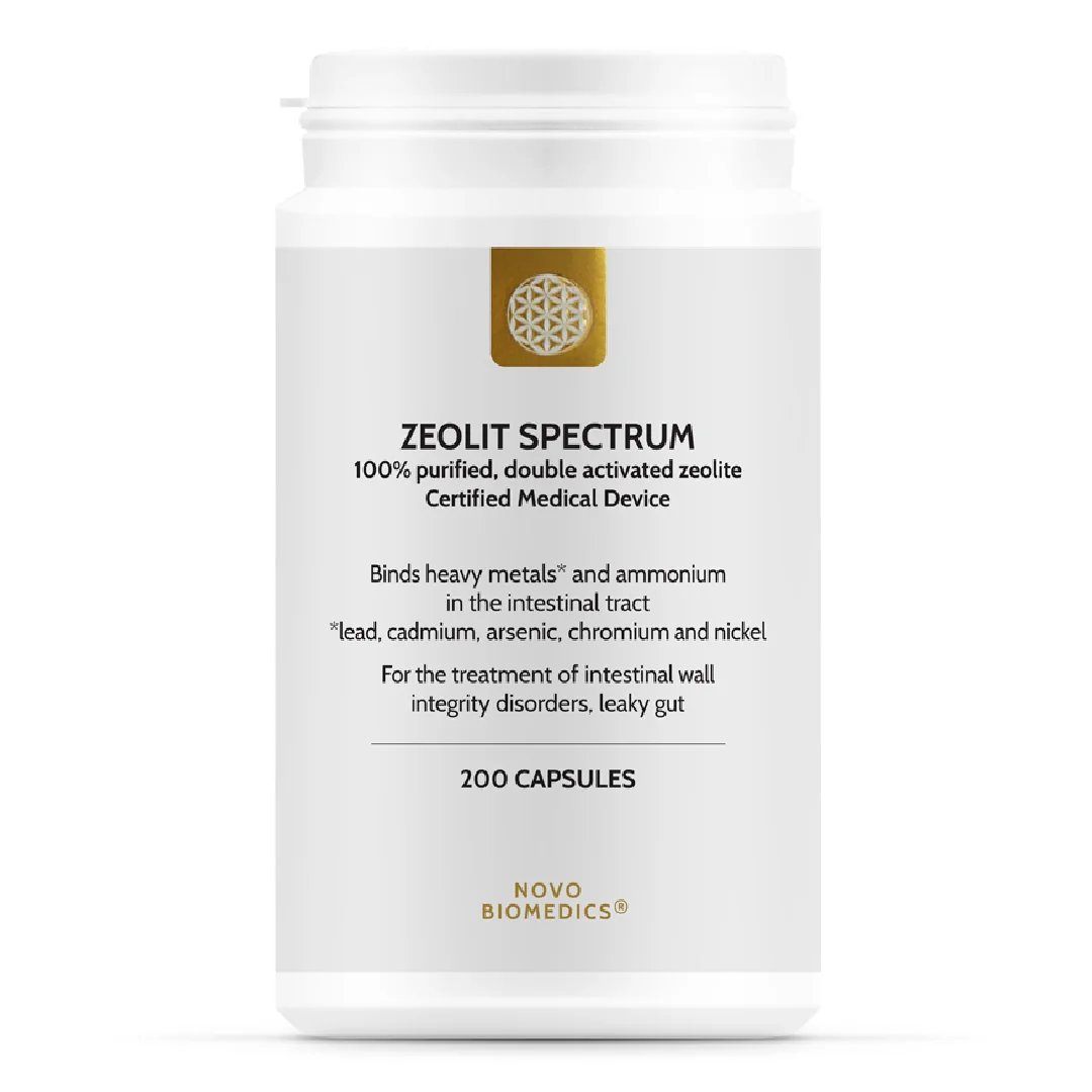 Zeolit Spectrum, 200 Capsule, Novo Biomedics