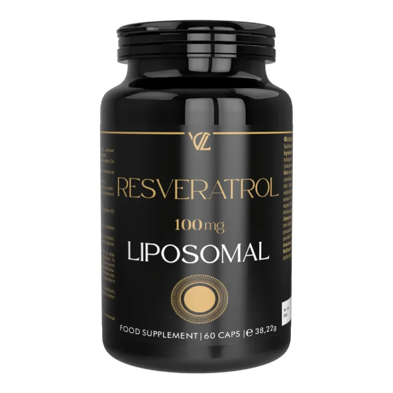 Resveratrol Liposomal, 100 Mg, 60 Capsule Vegetale, Vita Code Lab
