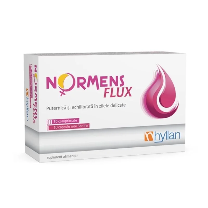 Normens Flux, 30 Comprimate + 10 Capsule Gel Moi