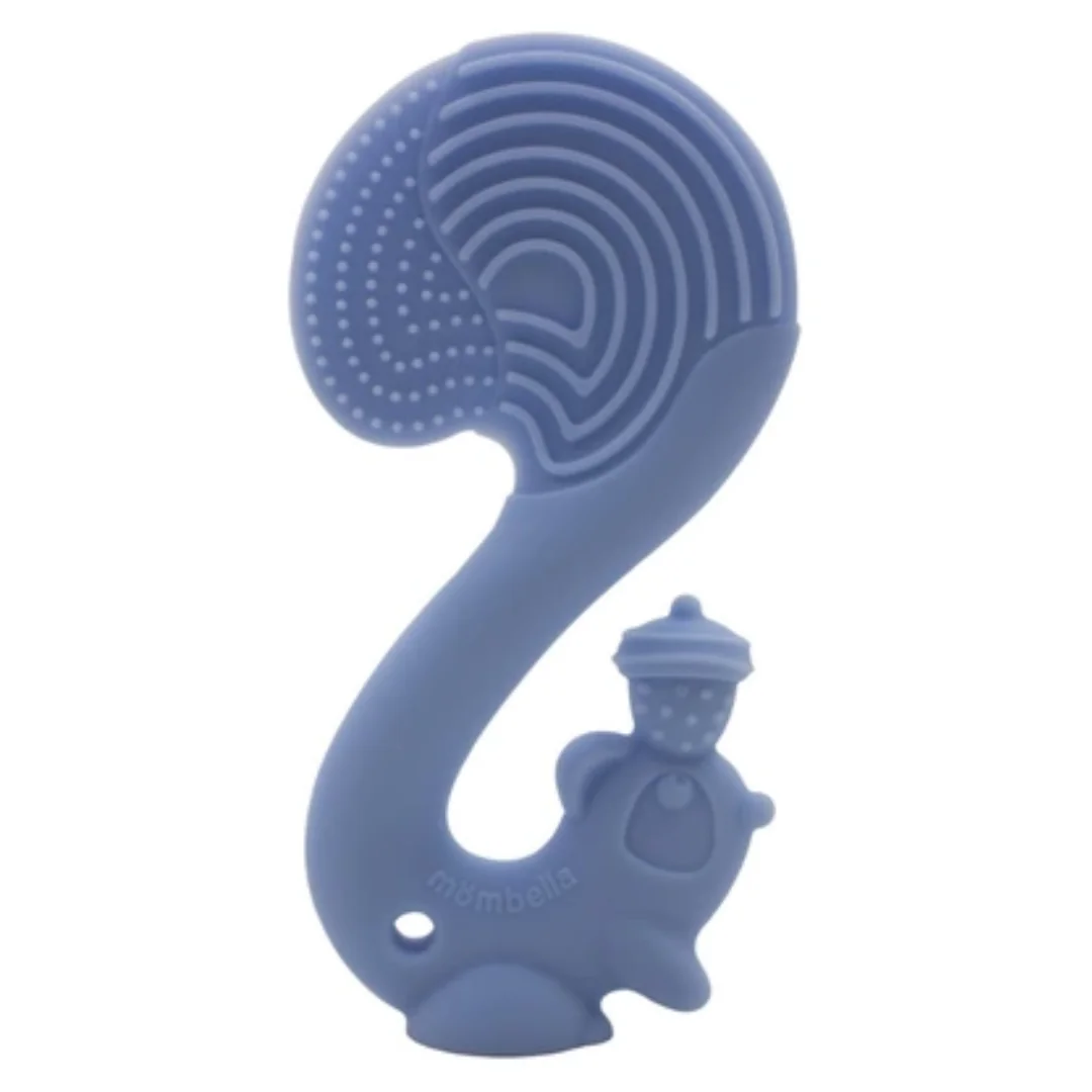 Inel Gingival Din Silicon Veverița Albastră, Mombella