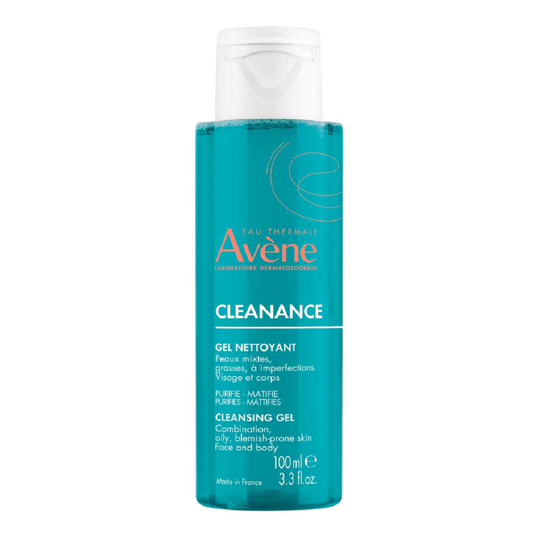 Gel De Curatare Pentru Ten Gras Cu Tendinta Acneica Cleanance, 100 Ml, Avene