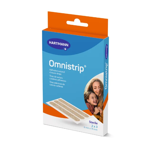 Plasturi Omnistrip, 6*76 Mm, 6 Bucăți, Hartmann