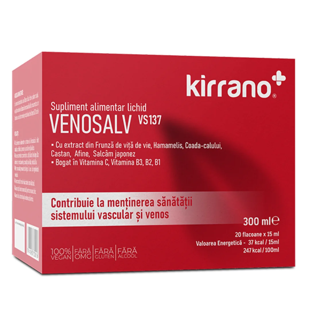 Venosalv Vs137, 20 Flacoane*15ml, Kirrano