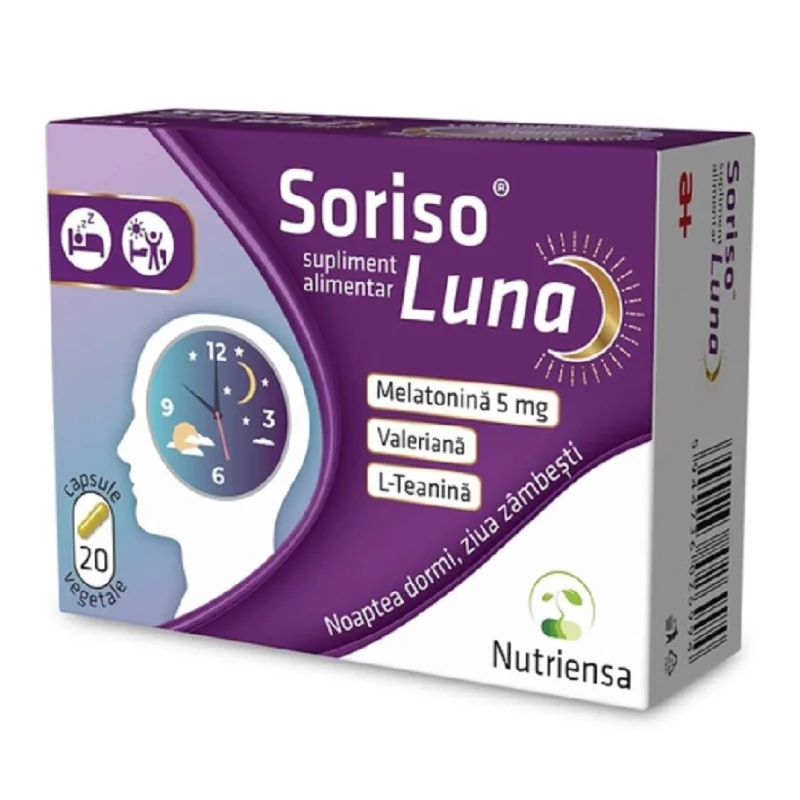 Soriso Luna, 20 Capsule, Antibiotice SA
