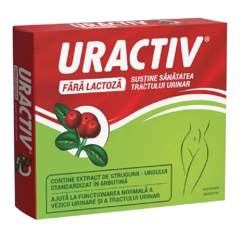 Uractiv Fără Lactoza, 21 Capsule, Terapia