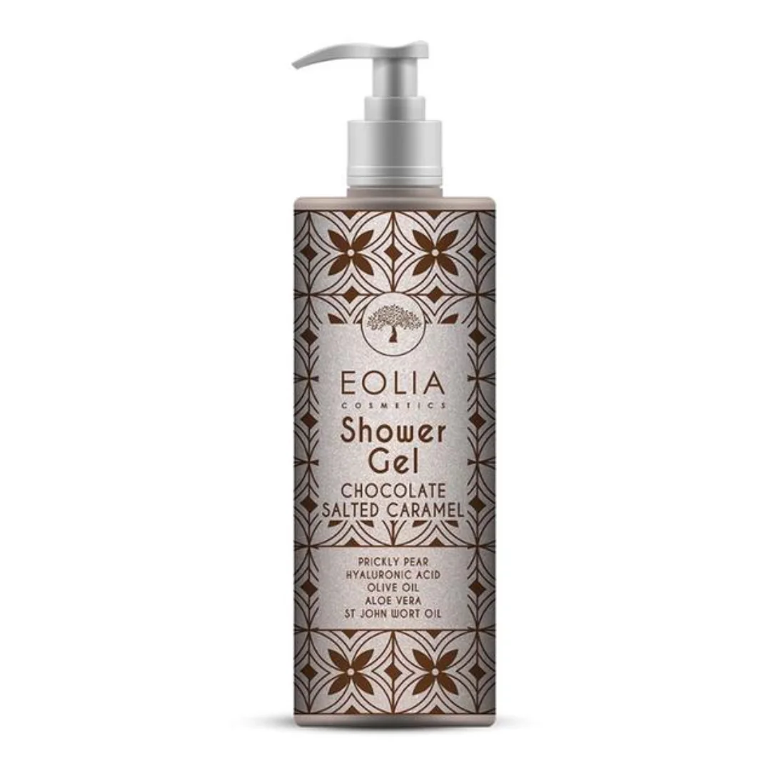 Gel De Dus Cu Ciocolata Si Caramel Sarat, 250 Ml, Eolia