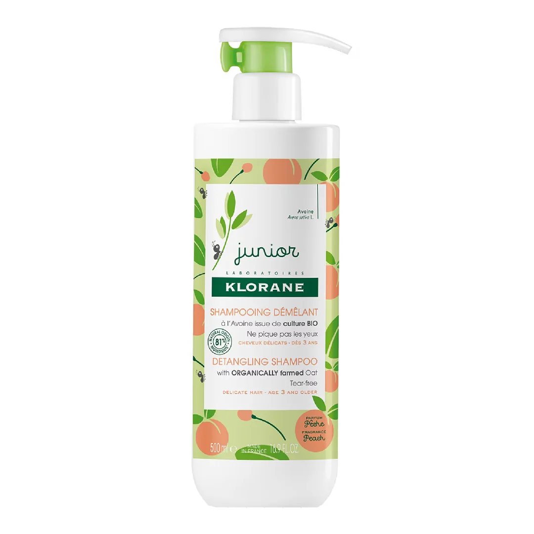 Sampon Cu Aroma De Piersica Junior 500 Ml, Klorane