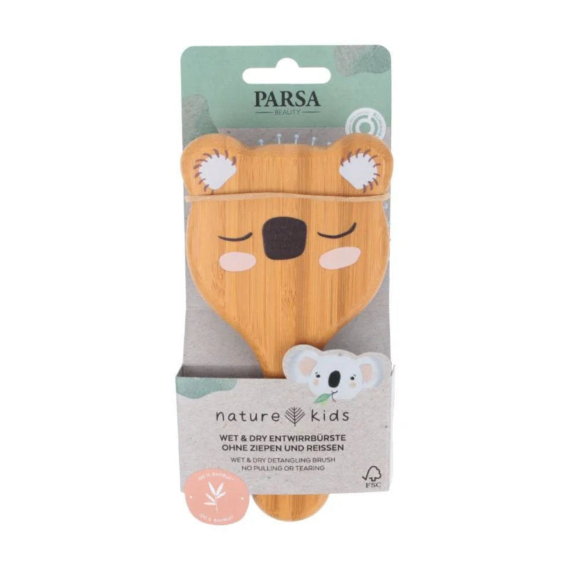 Perie De Bambus Cu Print Ursulet Koala, 1 Bucata, Parsa