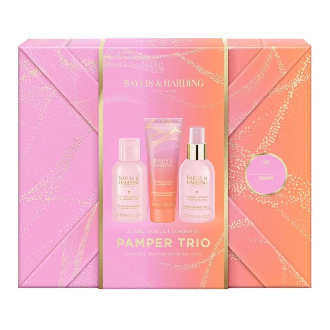 Set De Îngrijire A Corpului Pamper Trio, 3 Piese, Baylis & Harding