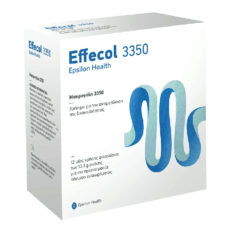 Effecol 3350, 12 Plicuri*13,3 G, Epsilon Health