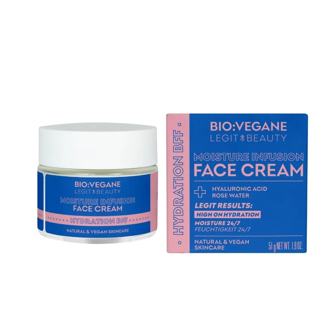 Crema De Fata Hidratanta, Hydration BFF, 50 Ml, Bio:Vegane Legit Beauty