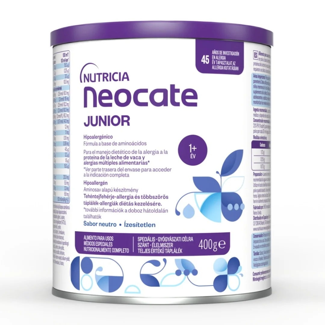 Formula Hipoalergenică Specială Neocate Junior +12 Luni, 400g, Nutricia