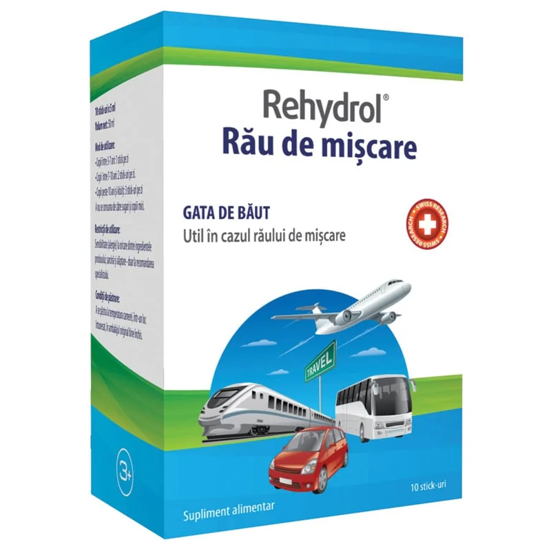 Rehydrol Rau De Miscare, 10 Plicuri