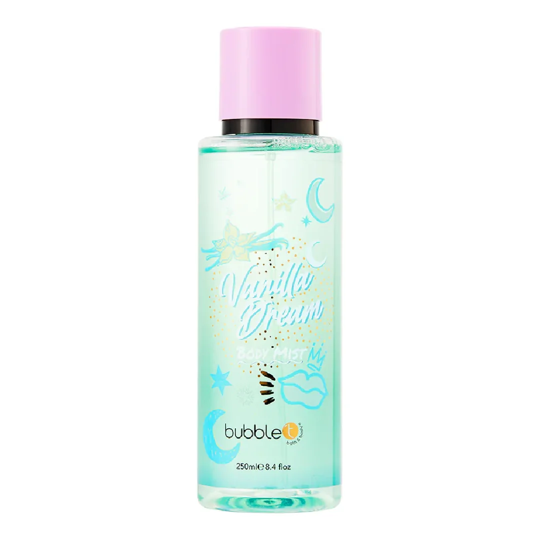 Body Mist Cu Parfum De Vanilie, 250 Ml, Bubble T
