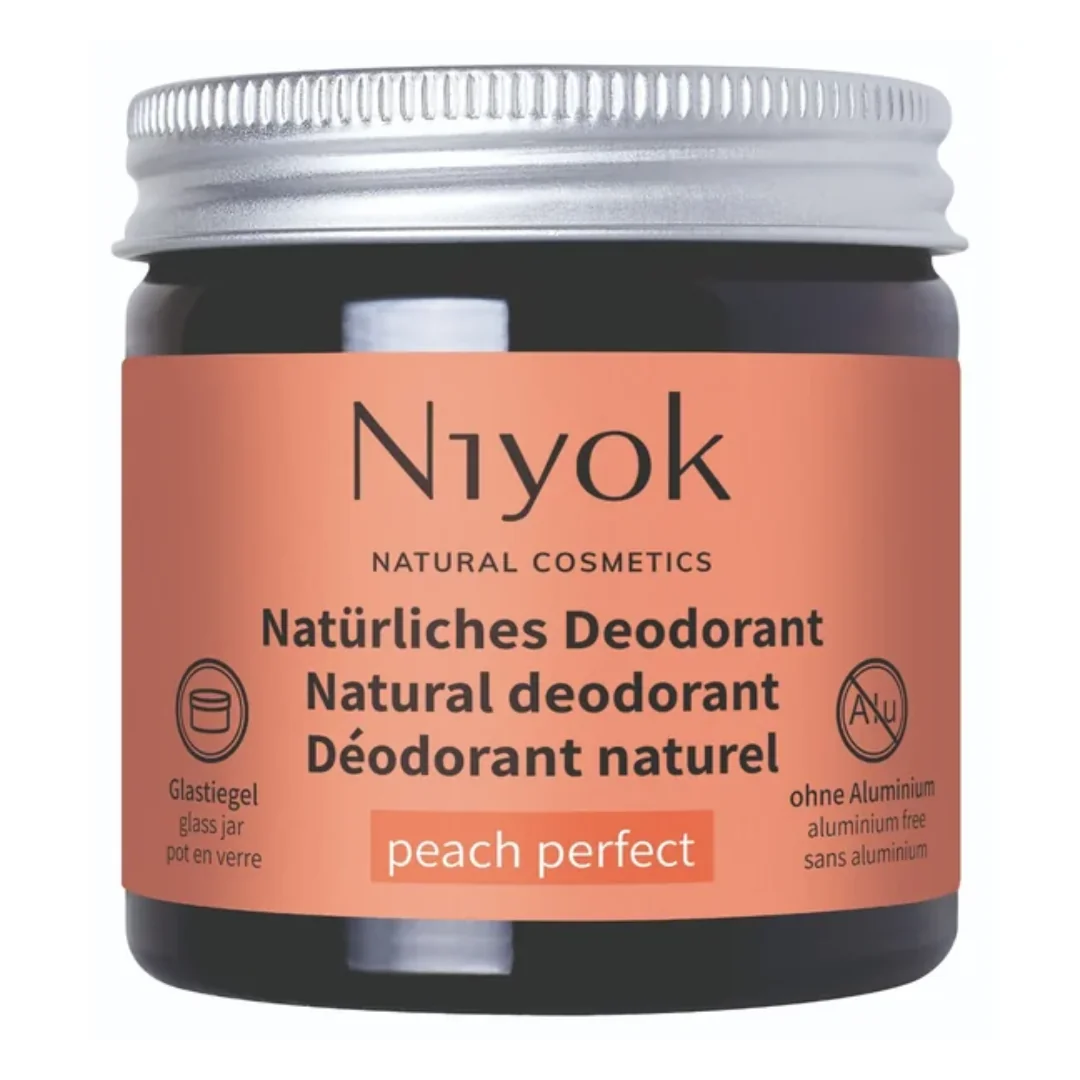 Deodorant Crema Cu Aroma De Piersica, 40 Ml, NIYOK