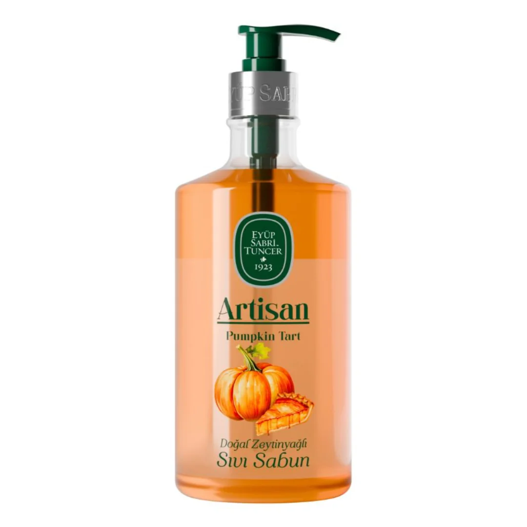 Sapun Lichid Cu Ulei Natural De Masline Pumpkin Tart Artisan, 600 Ml, Eyüp Sabri Tuncer