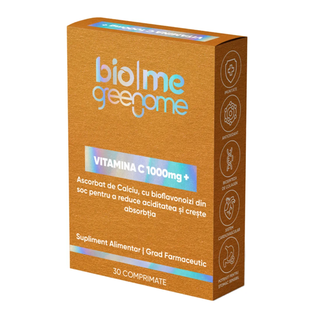 Vitamina C 1000mg, 30 Comprimate, BIOME