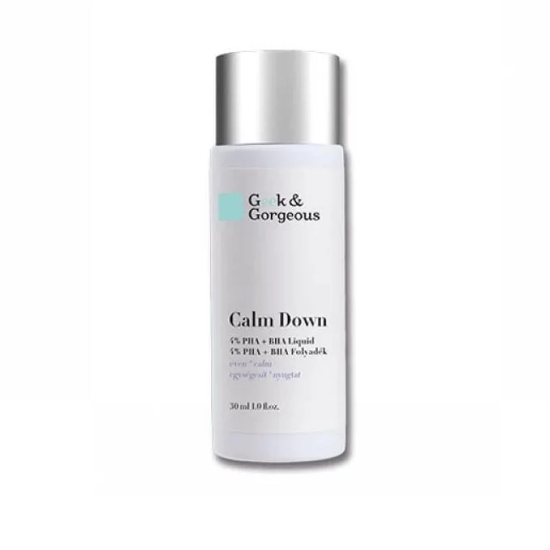 Lotiune Exfolianta Calm Down, 30 Ml, Geek & Gorgeous