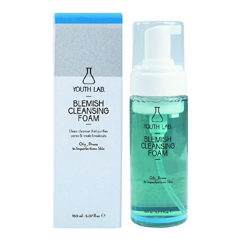 Spuma De Curatare Pentru Ten Gras Predispus La Acnee, 150 Ml, Youth Lab