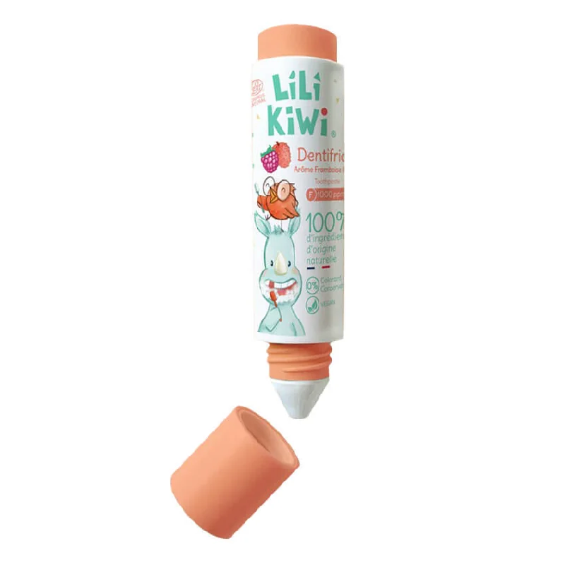 Pasta De Dinti Pentru Copii 3-12 Ani Zmeura Si Litchi 30 Ml Lilikiwi
